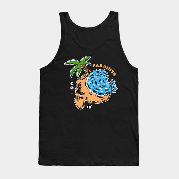 Paradise Tank Top by Darts design studio